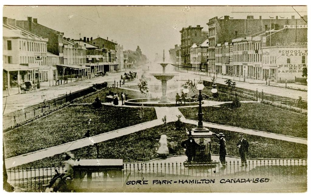 Gore Park 1860